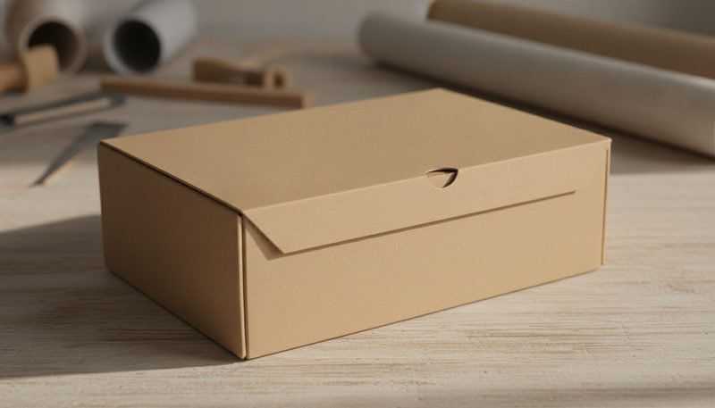 Hộp carton nắp gài là gì và ưu điểm vượt trội trong đóng gói