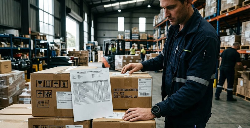 Packing list là gì? Khái niệm và vai trò trong xuất nhập khẩu