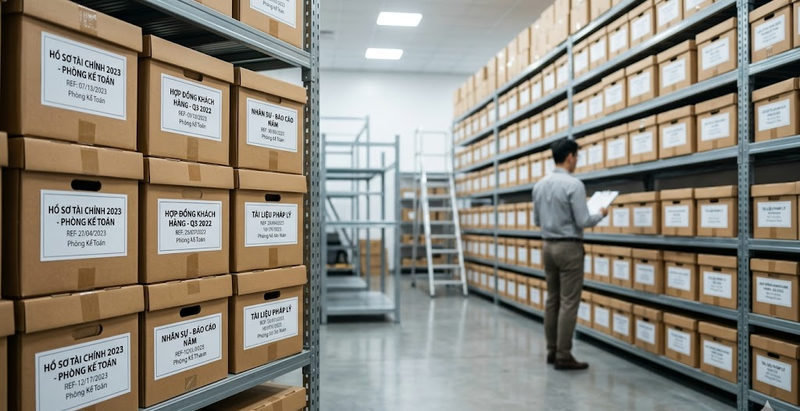 Tại sao doanh nghiệp cần sử dụng thùng carton đựng hồ sơ tài liệu?